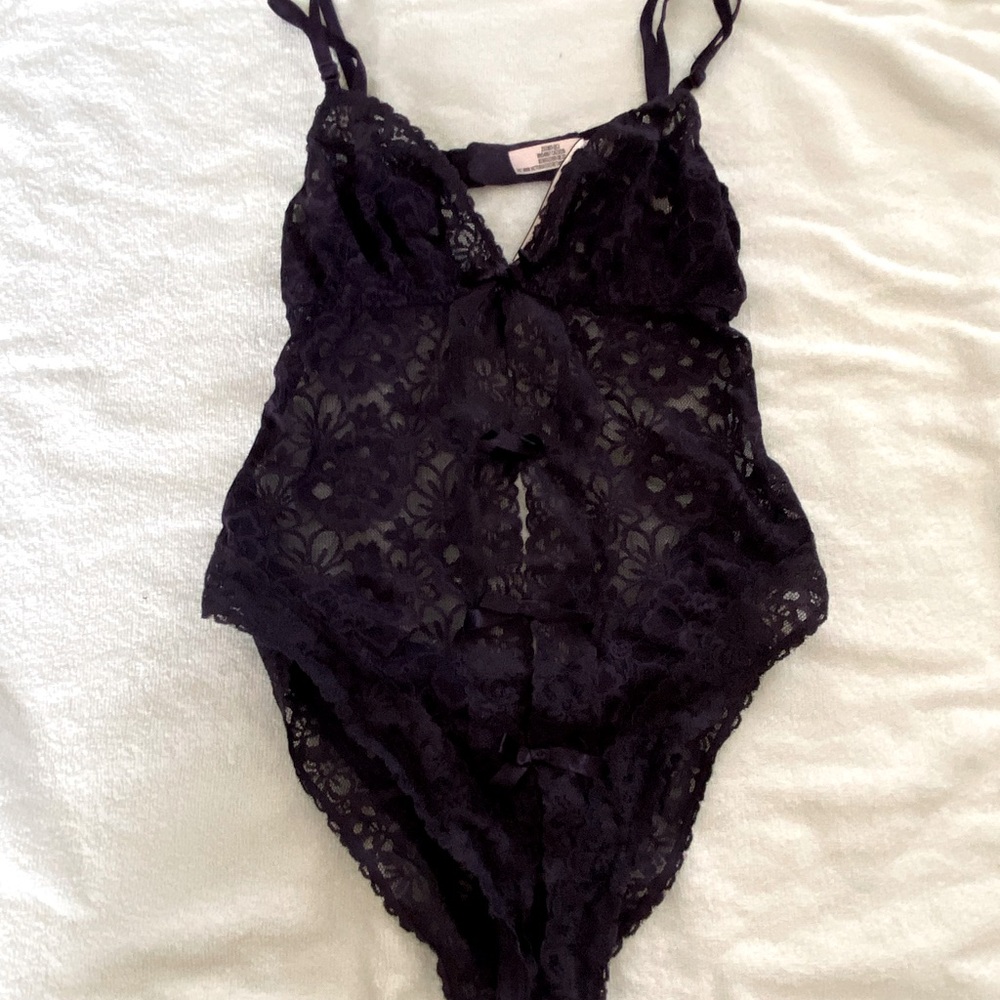 Victoria’s Secret Purple Lace Teddy